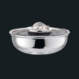 وعاء كافيار كلاريتي (مطلّى بالفضة)